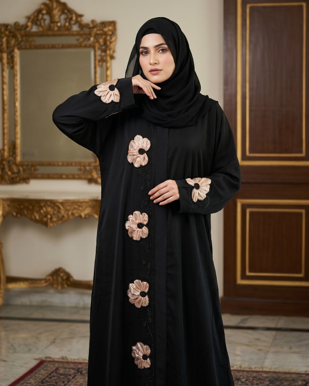 Phulkari Abaya