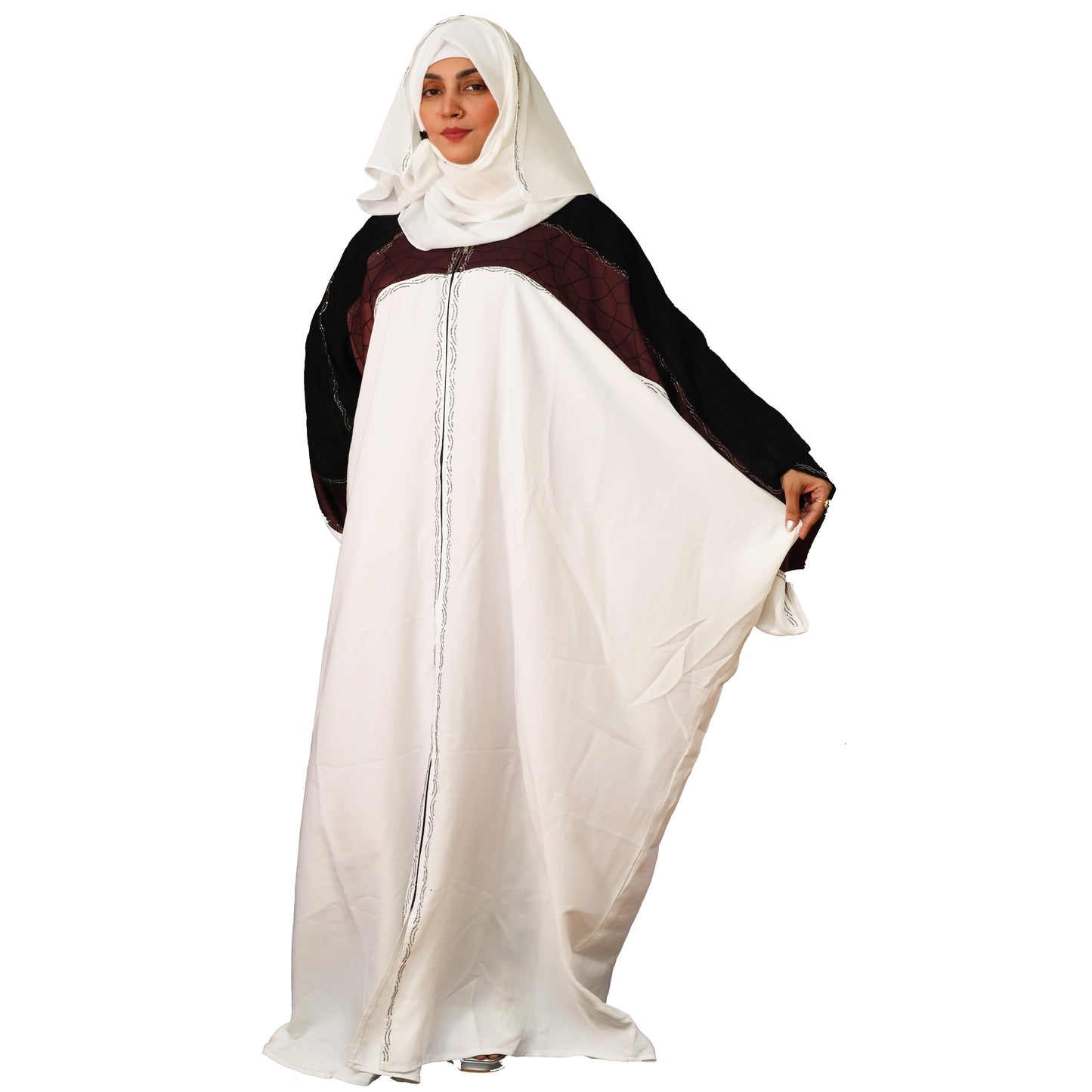 WHITE ABAYA