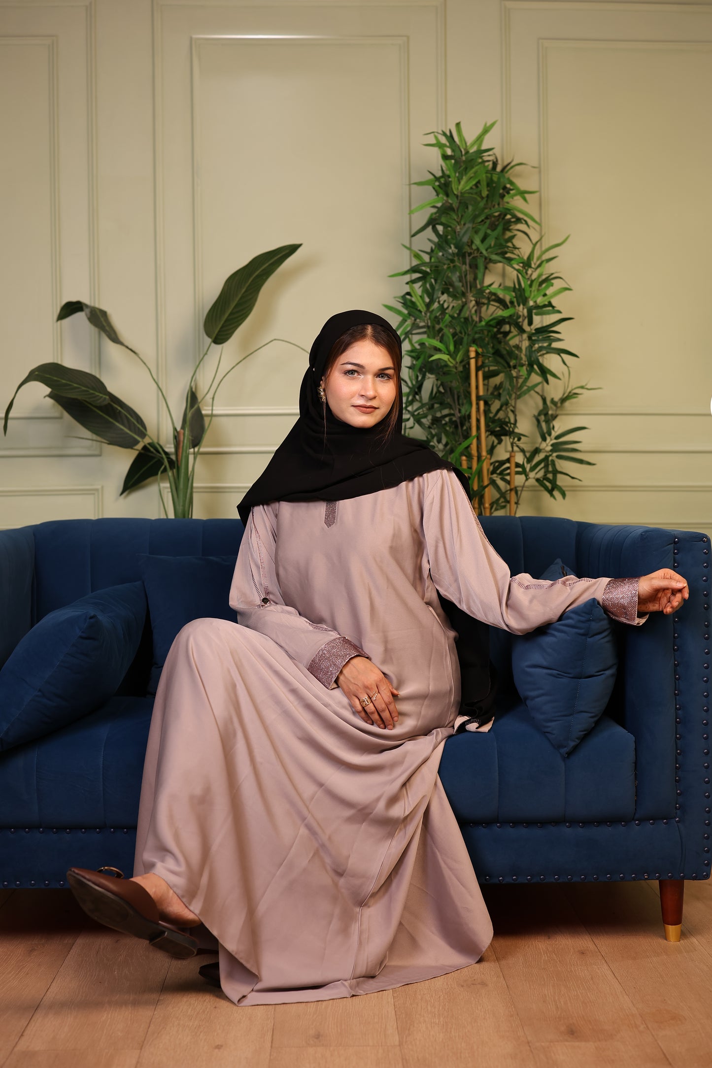 Rose Gold Divine Abaya