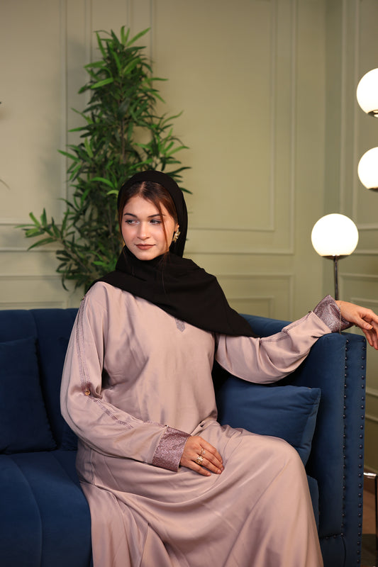 Rose Gold Divine Abaya