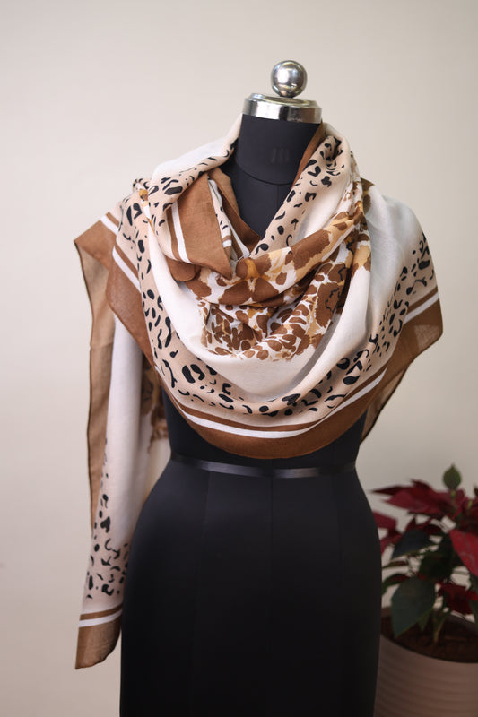 cotton imported scarf suitable for kurtis  western wear or abayas