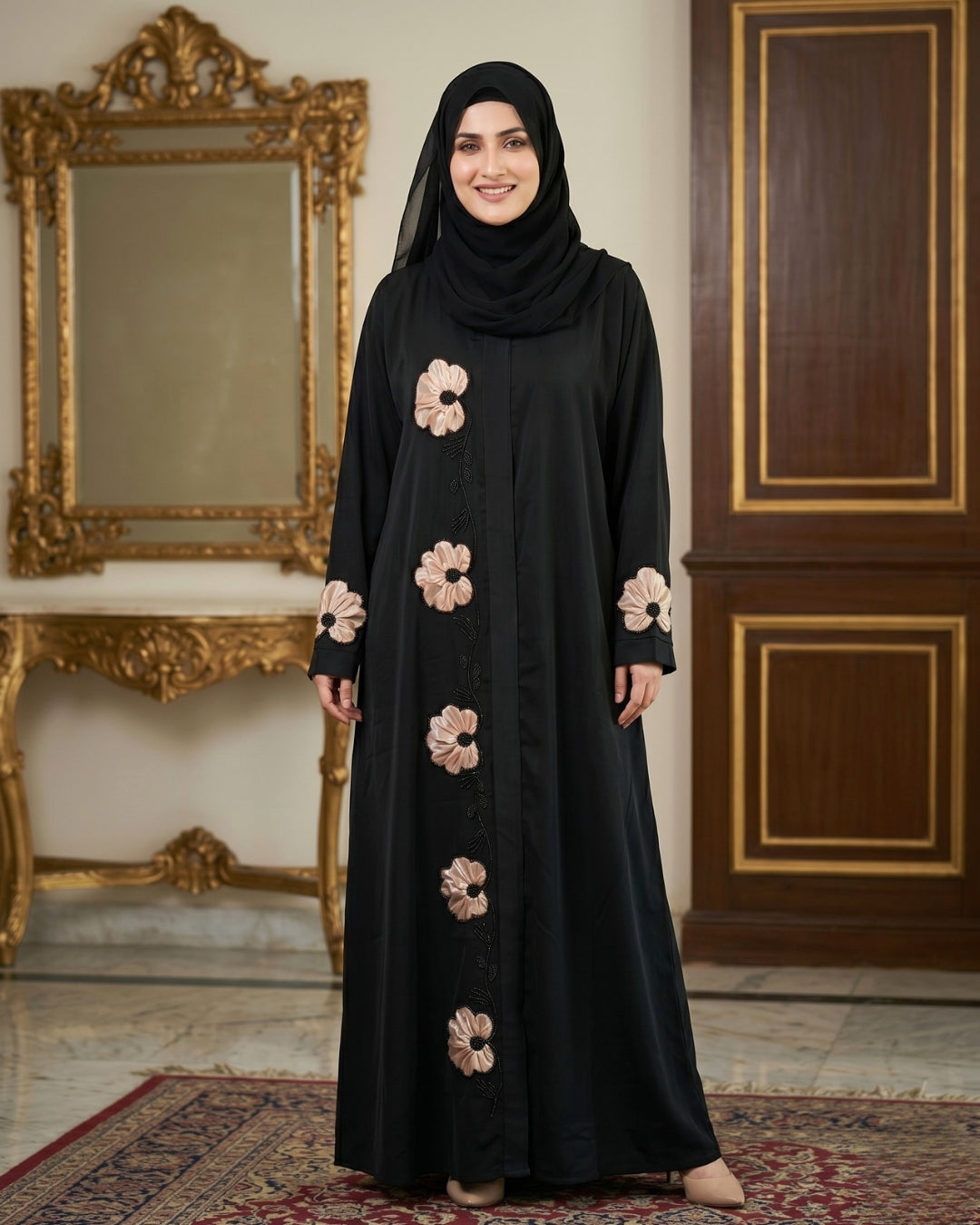 Phulkari Abaya