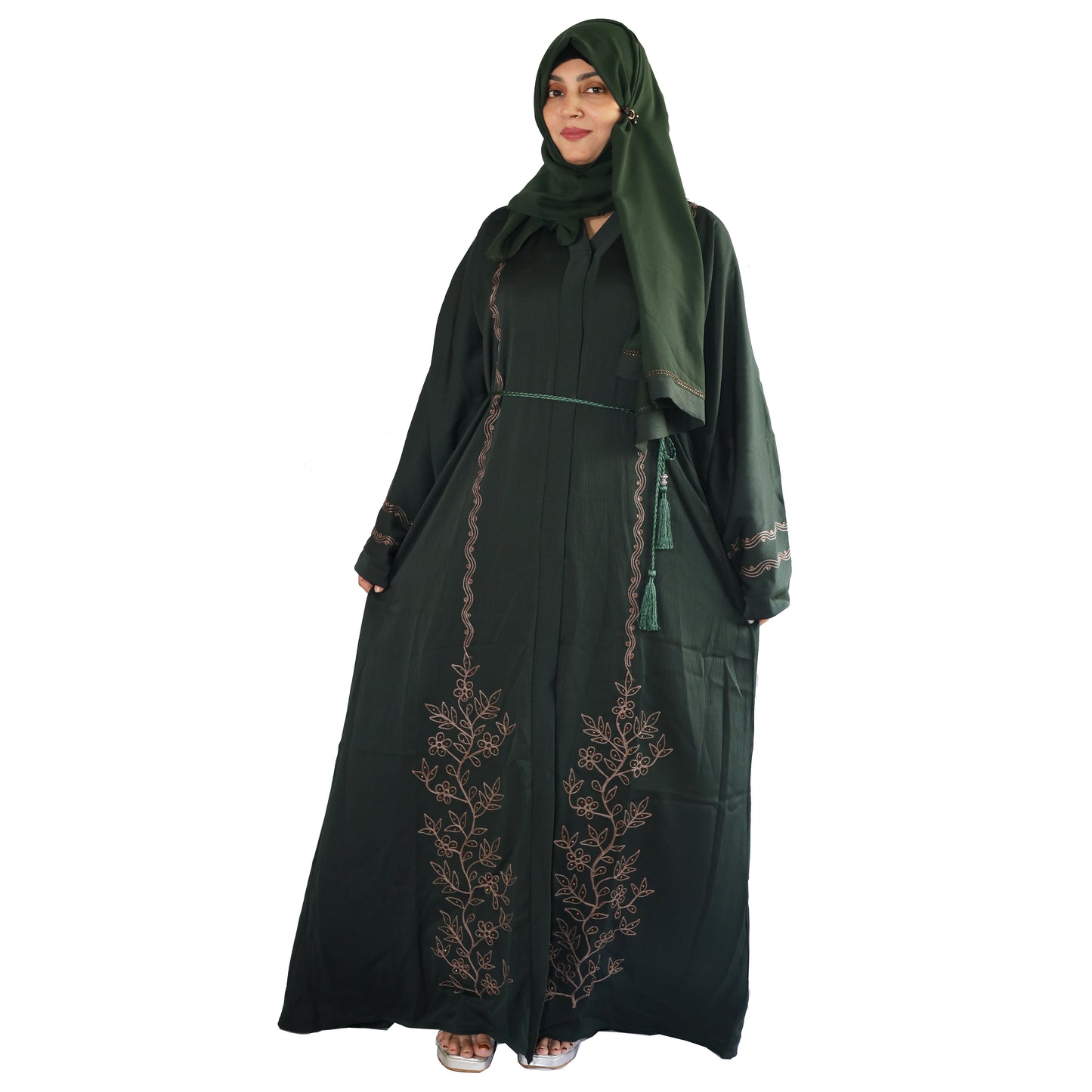 Green Ari abaya