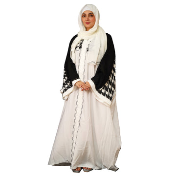 WHITE ABAYA
