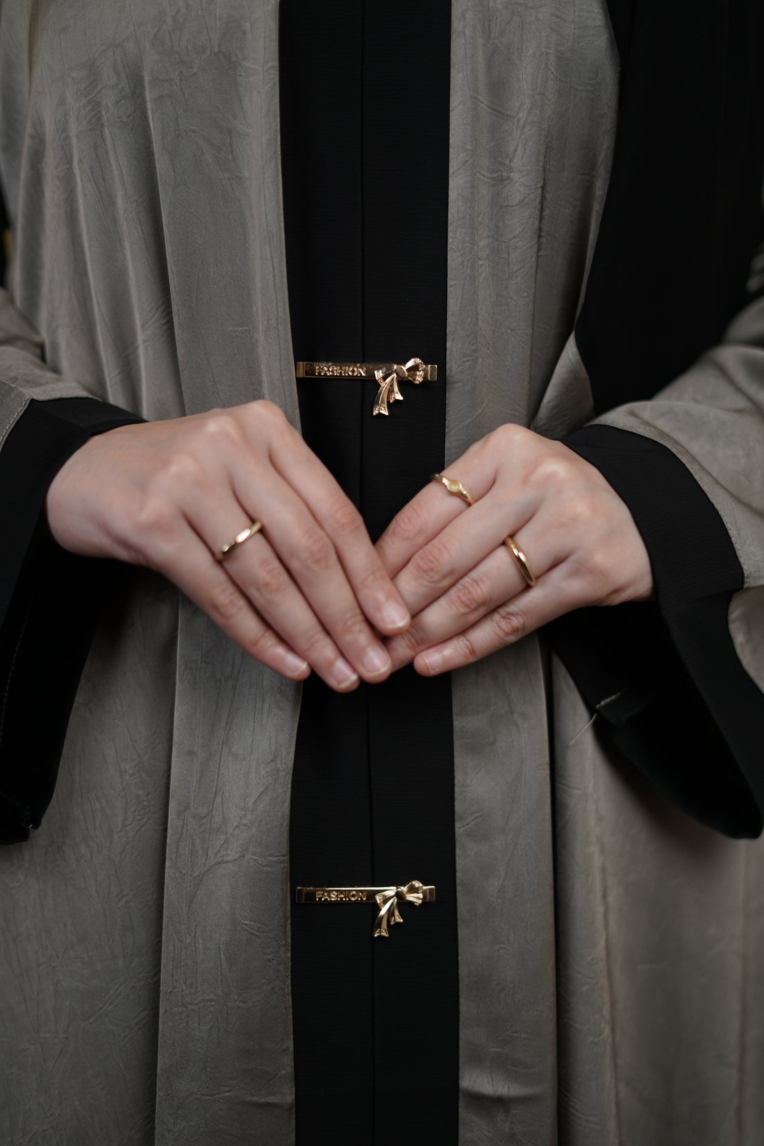 Bow patti abaya