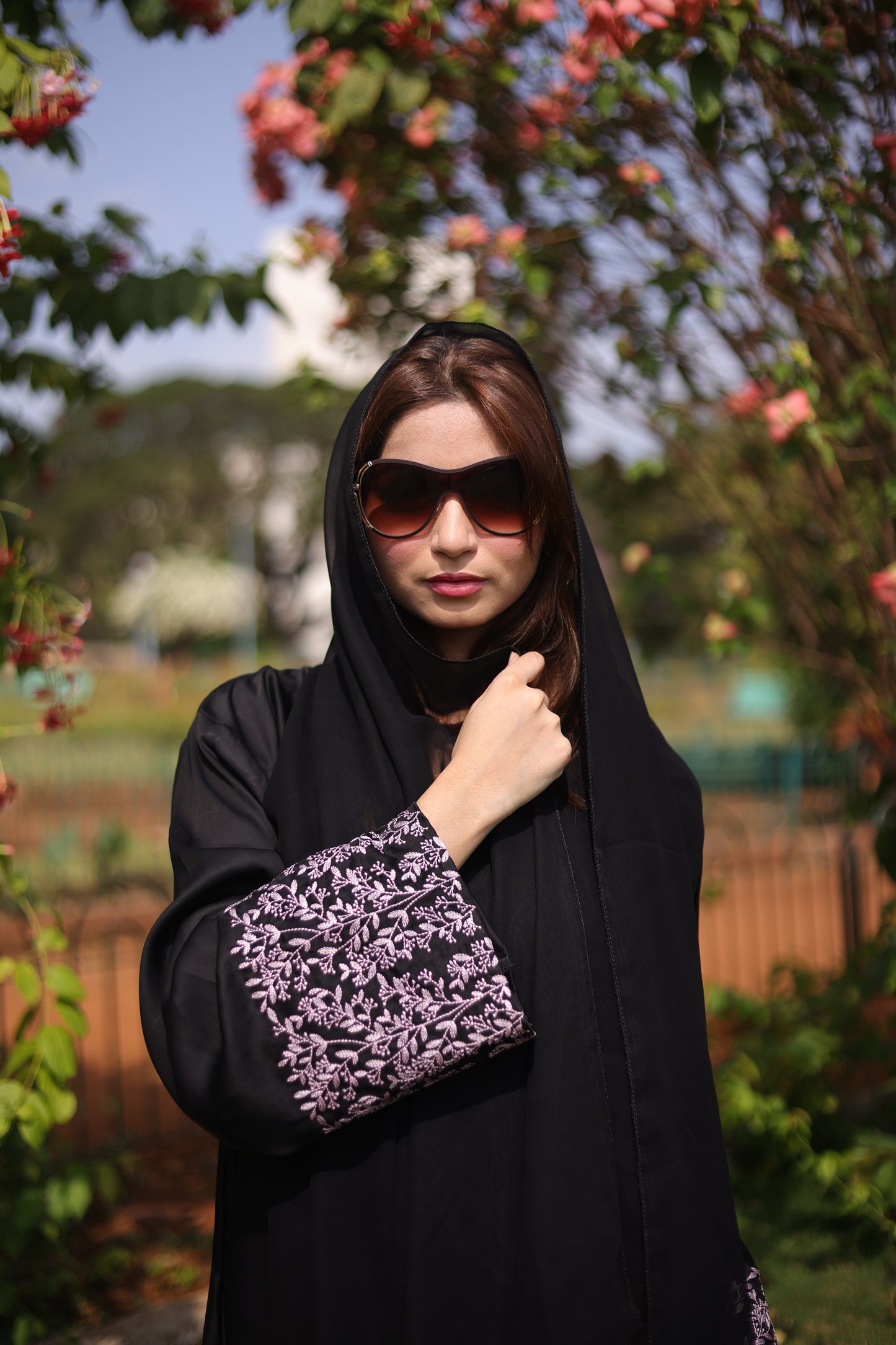 Blossom abaya